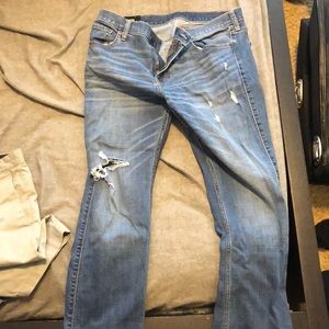 Hollister slim straight pants